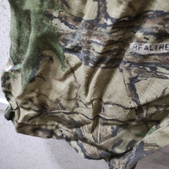 Vintage Realtree Mesh Pants Men's M 32/34 Waist Made In USA Lightweight Hunting - Picture 4 of 10